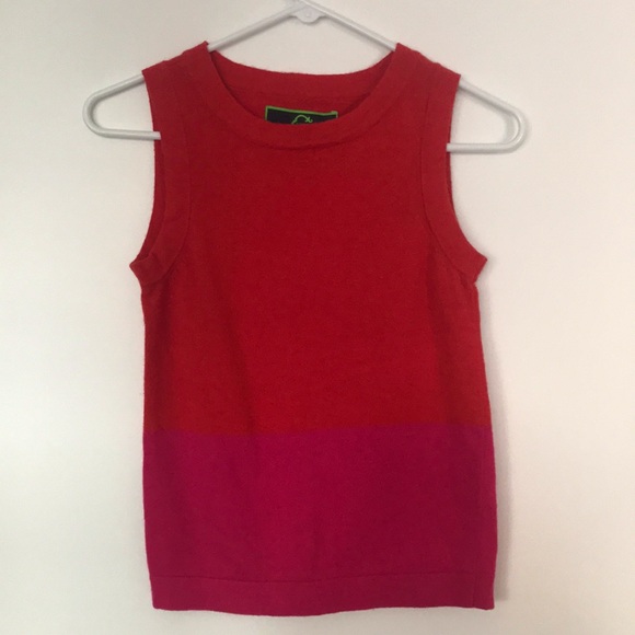C. Wonder Sleeveless Color-block Sweater - Picture 1 of 5